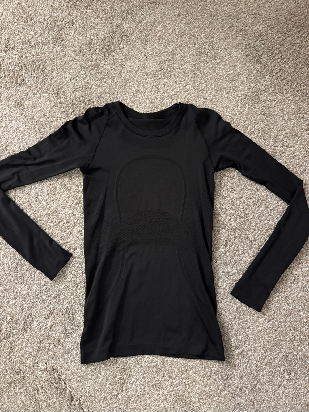 Lululemon Swiftly Black Long-Sleeve Womens Performance Top